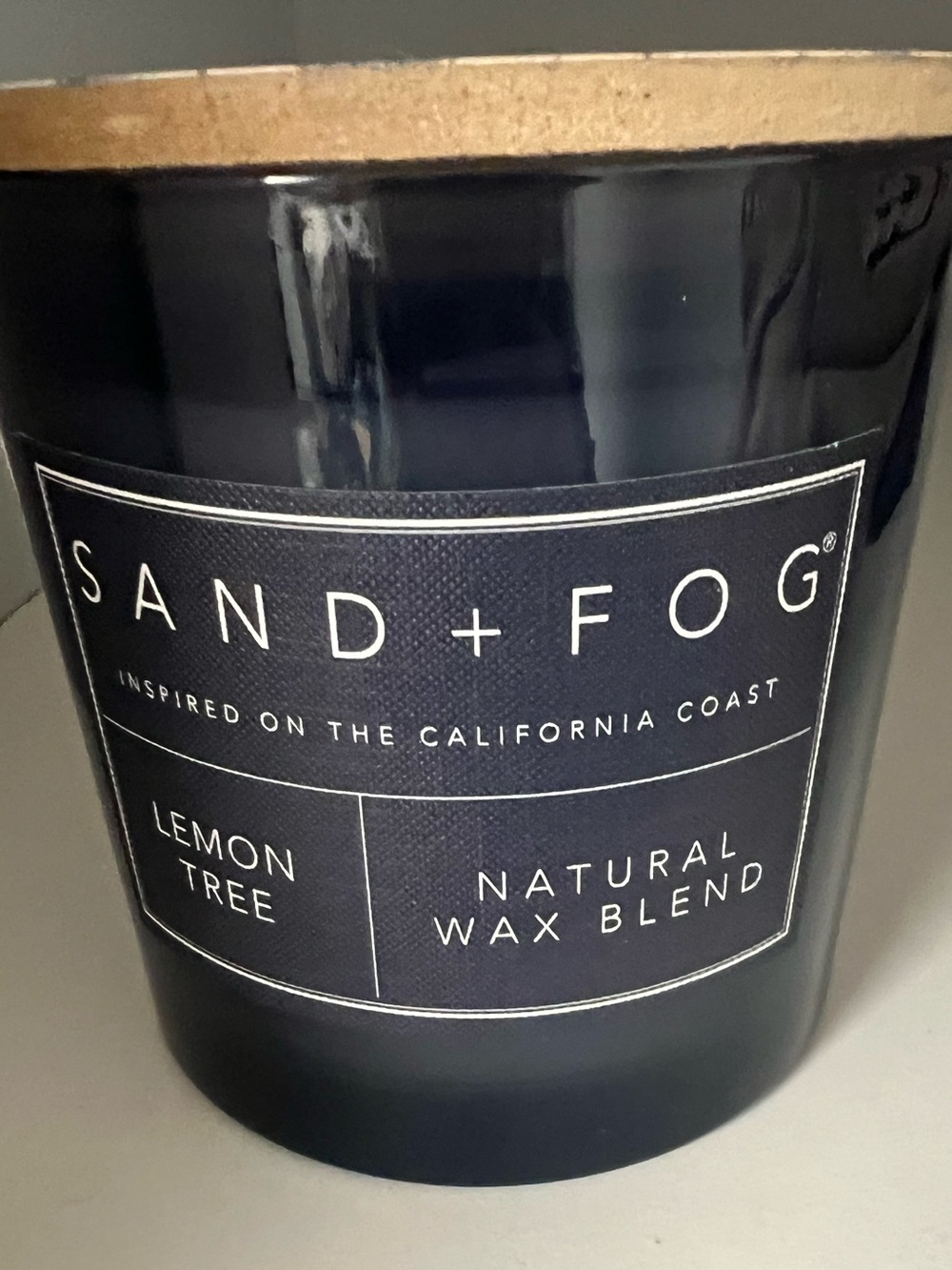 Sand+Fog Lemon Tree 3 wick Candle